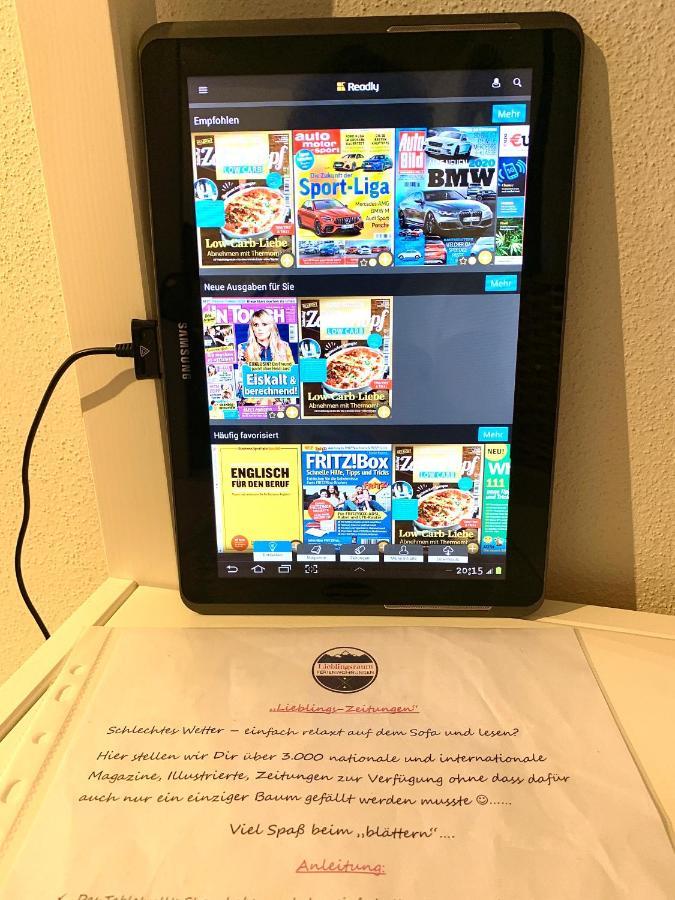 Ღlieblingsraum Fewo Stellplatz Babybett Disneytvღ Oberstaufen Eksteriør bilde